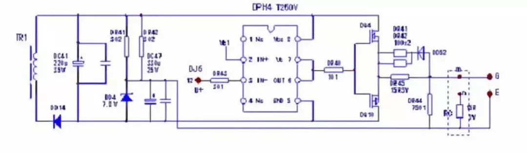 變頻器驅動線路的工作原理和常見故障分析(圖4)